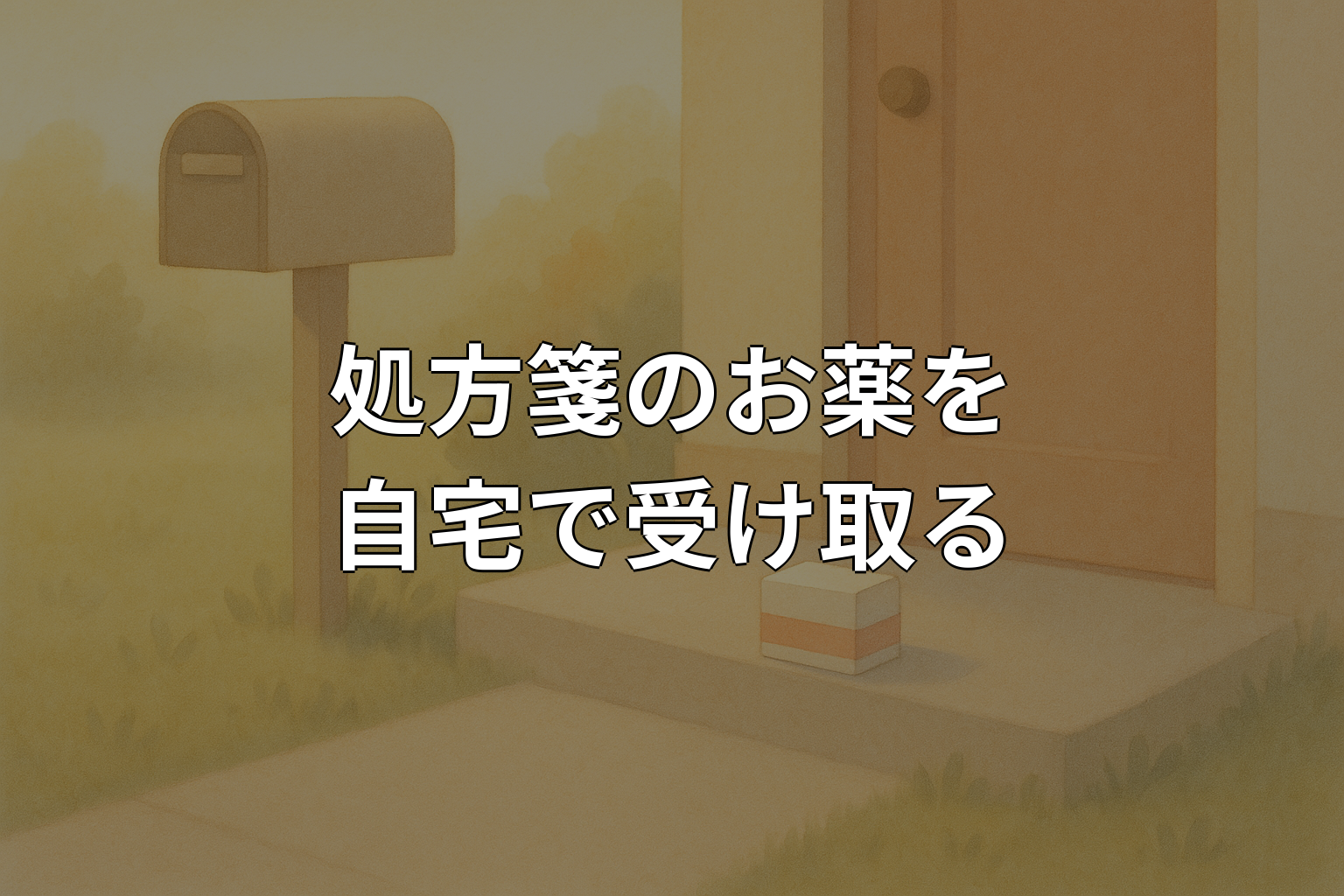 処方箋の配達は可能？お薬を自宅で受け取る方法を解説