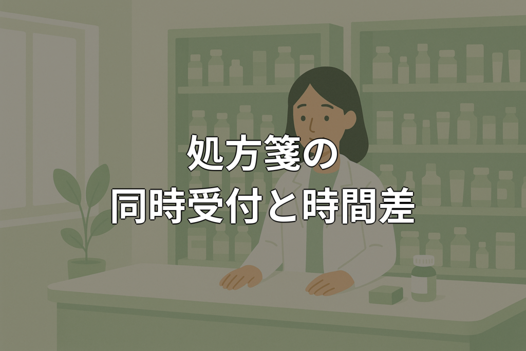 処方箋の同時受付と時間差受付の違いとは？活用法を解説