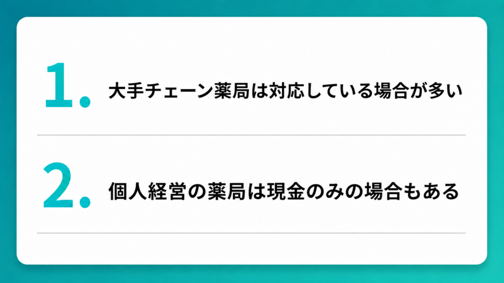 処方箋の薬代はクレジットカードで支払える？